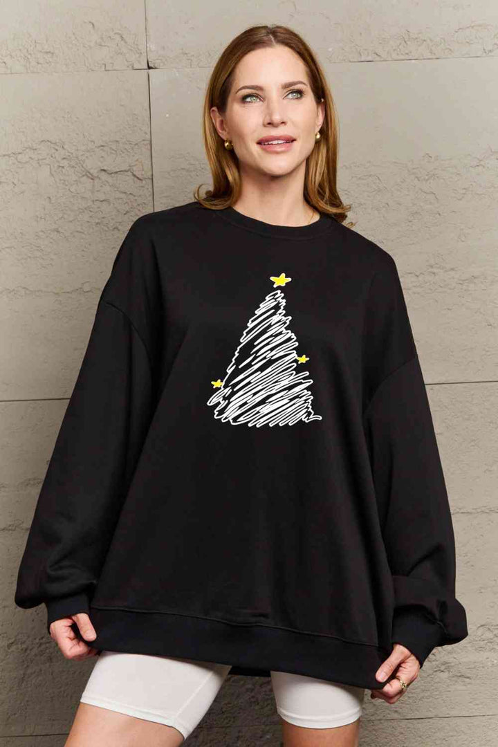 Simply Love Full Size Graphic Sweatshirt |1mrk.com