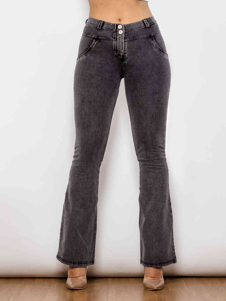Full Size Long Bootcut Jeans | 1mrk.com