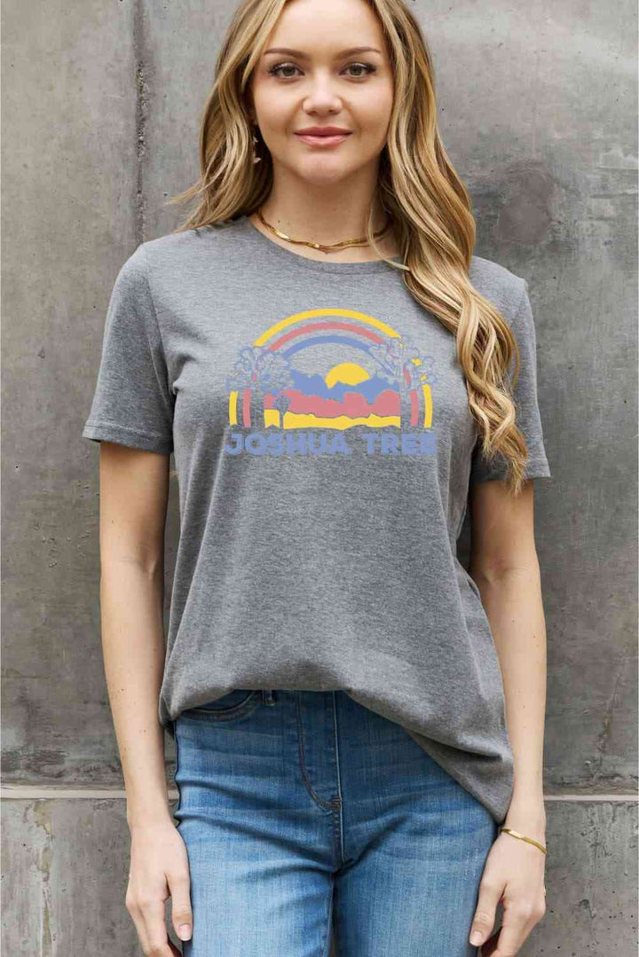 Simply Love Full Size JOSHUA TREE Graphic Cotton Tee | 1mrk.com