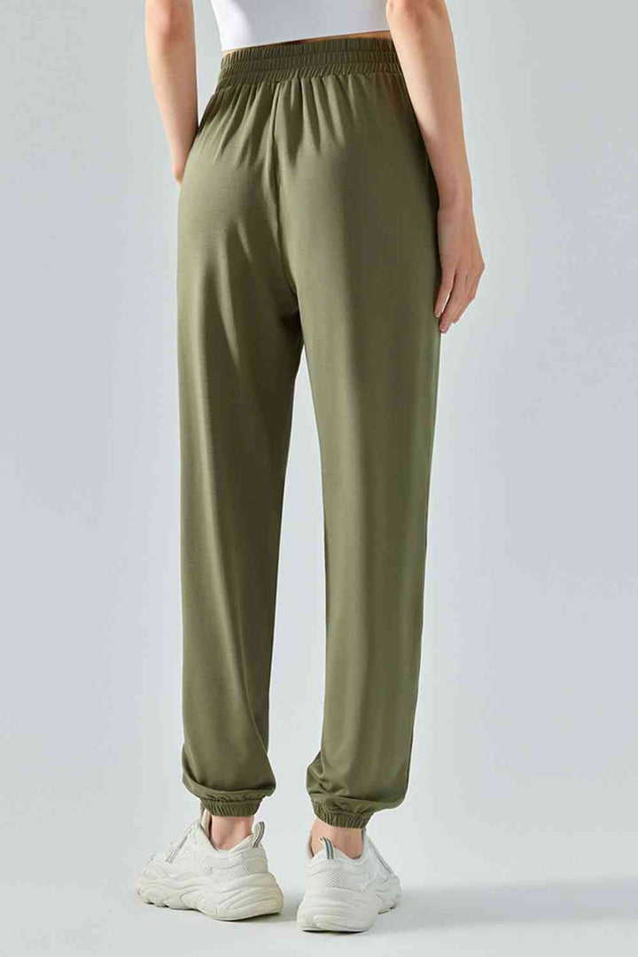 Tie Waist Sports Pants |1mrk.com