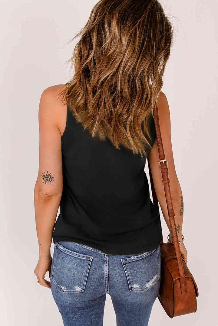 Strappy Neck Tank | 1mrk.com