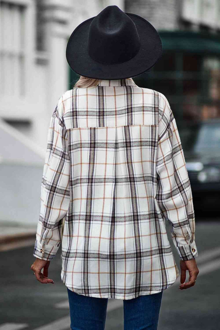 Plaid Long Sleeve Shirt |1mrk.com