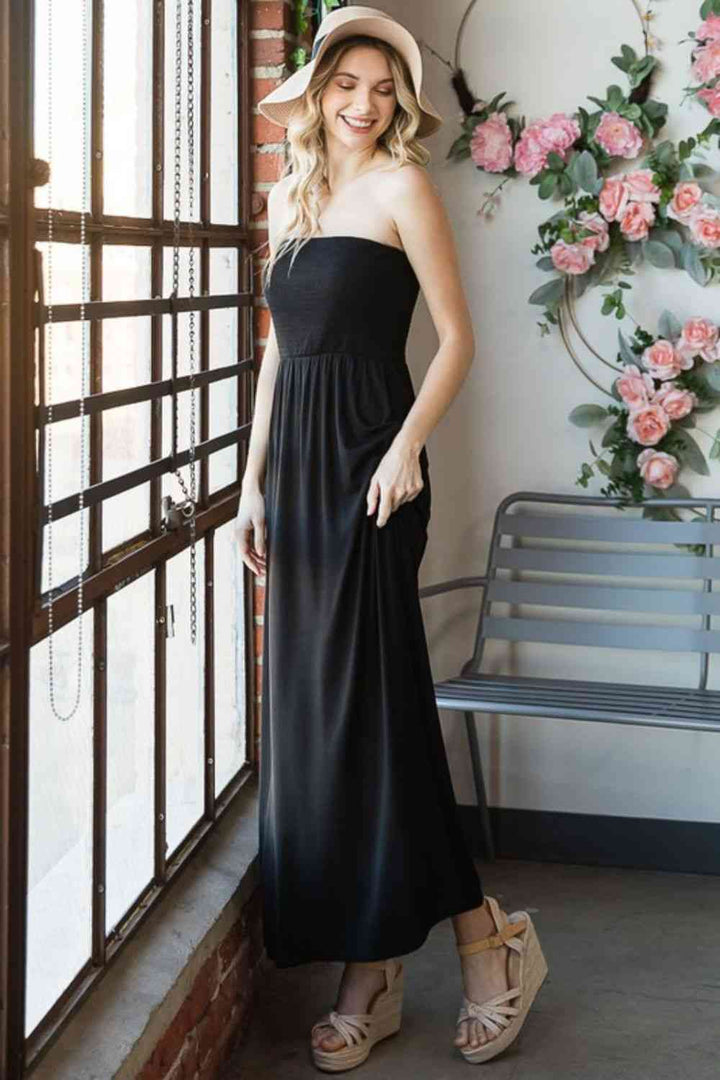 Heimish Full Size Strapless Maxi Dress | 1mrk.com