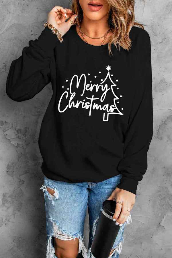 MERRY CHRISTMAS Graphic Sweatshirt |1mrk.com