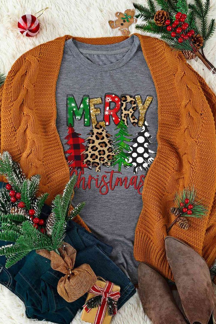 MERRY CHRISTMAS Graphic T-Shirt | 1mrk.com