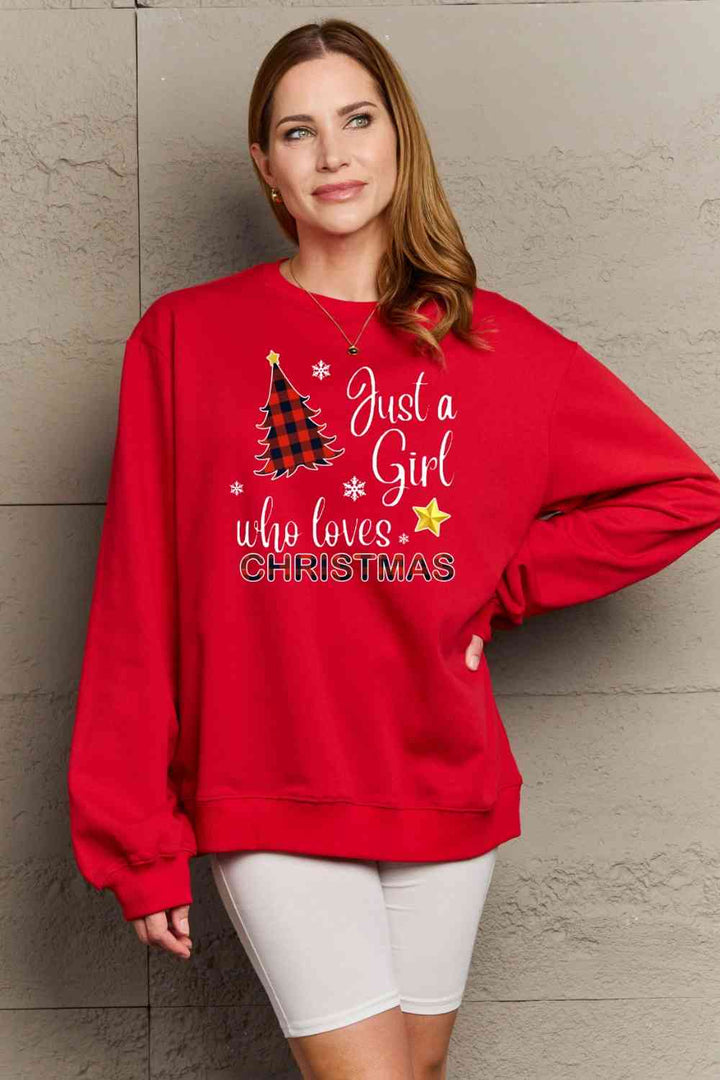 Simply Love Full Size Graphic Sweatshirt | Trendsi