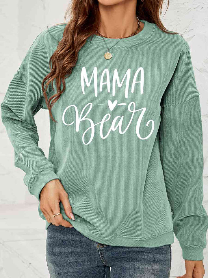 MAMA Graphic Round Neck Sweatshirt |1mrk.com