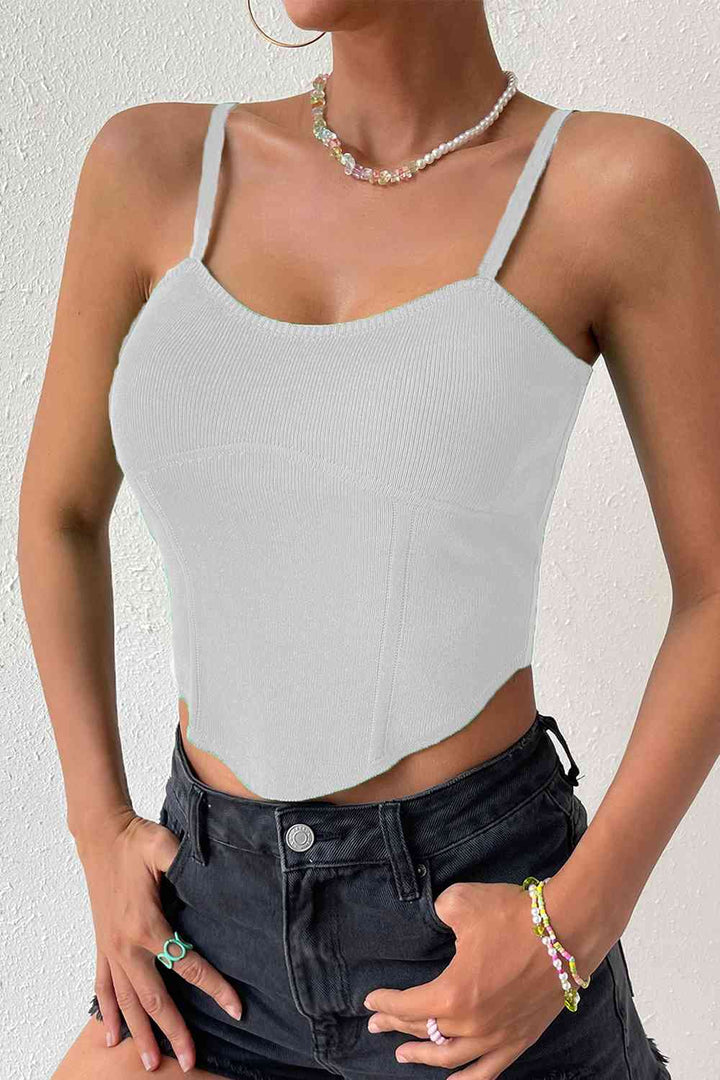 Scoop Neck Tank Top | 1mrk.com