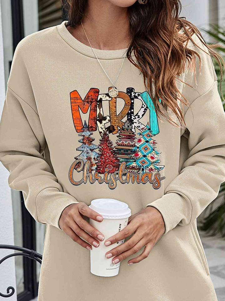 MERRY CHRISTMAS Graphic Sweatshirt |1mrk.com