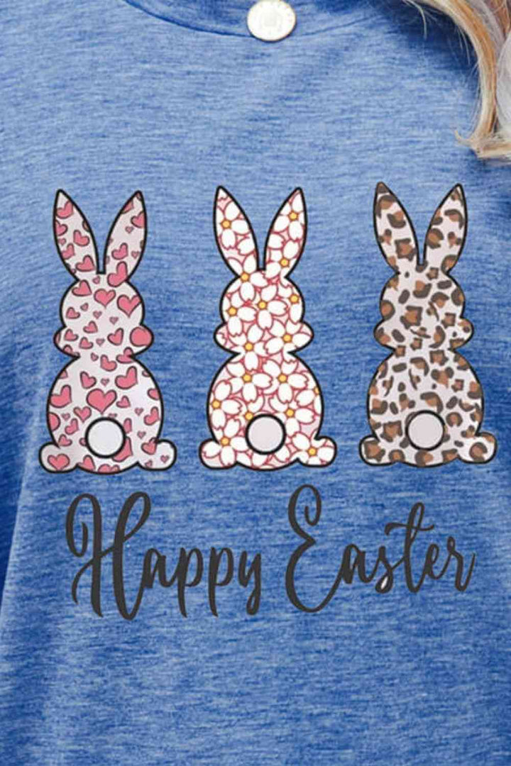 HAPPY EASTER Graphic Short Sleeve Tee | 1mrk.com