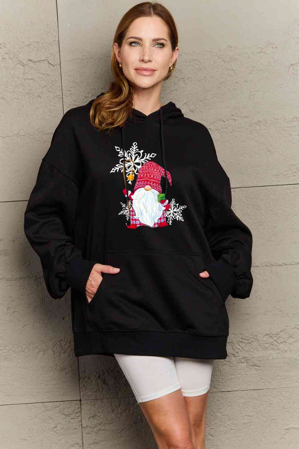 Simply Love Full Size Graphic Hoodie | 1mrk.com
