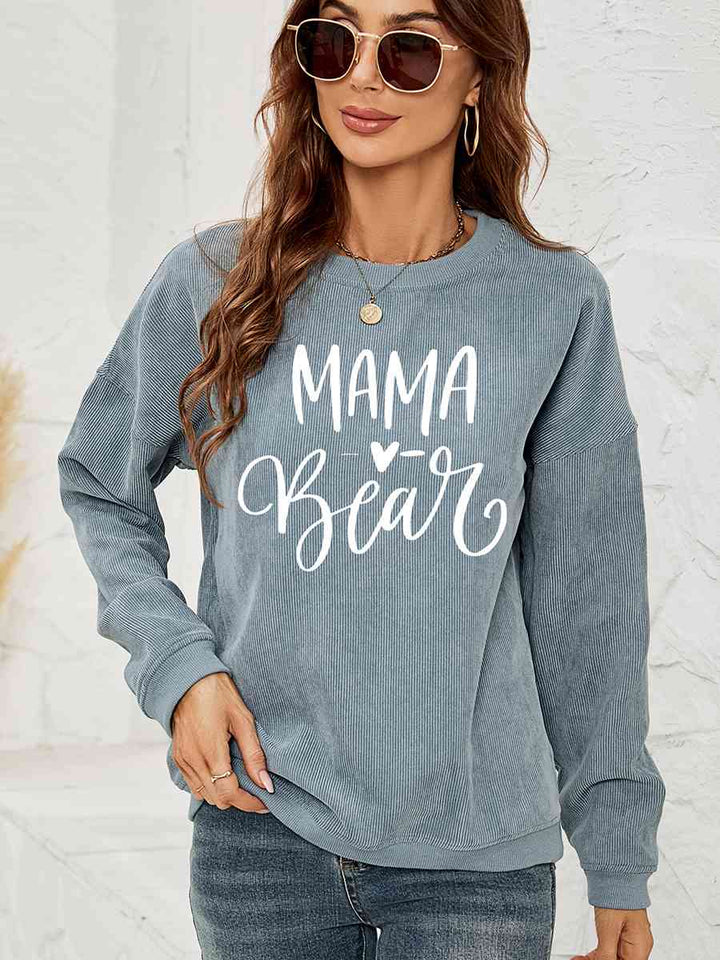 MAMA Graphic Round Neck Sweatshirt |1mrk.com