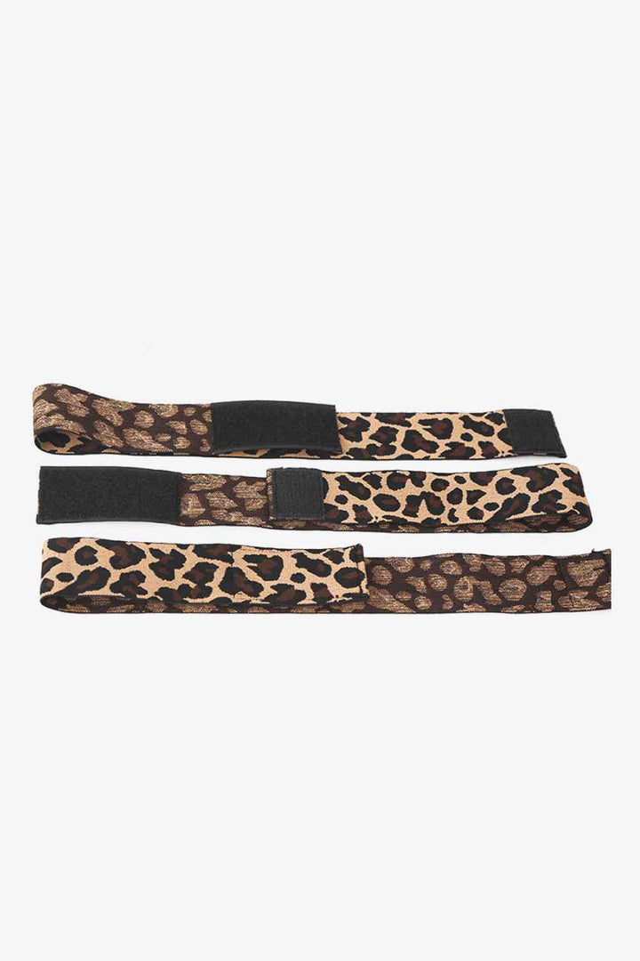 Leopard Elastic Soft Wig Grips 4-Pack |1mrk.com