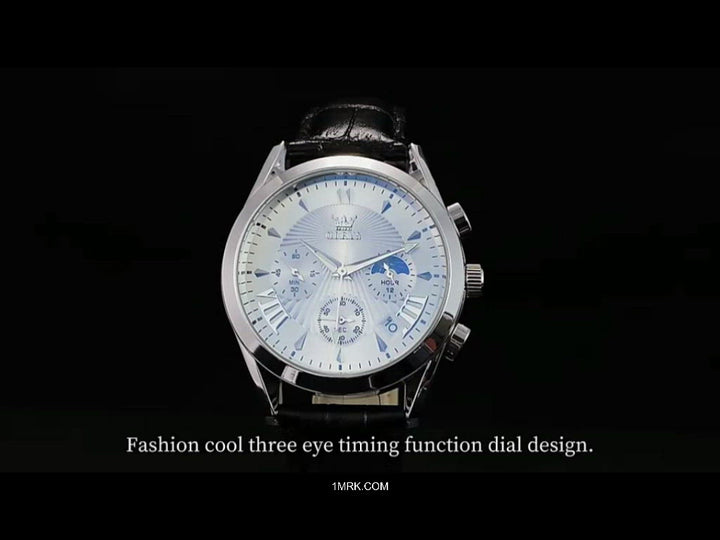 OLEVS 2876 Wristwatches Luxury Brand Men Waterproof Fashion Diamond - free shopping - 1mrk.com