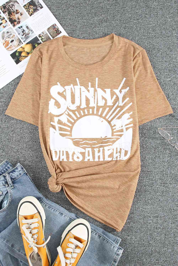 SUNNY DAYS AHEAD Tee Shirt | 1mrk.com