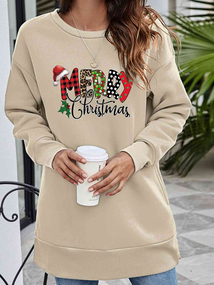 MERRY CHRISTMAS Graphic Sweatshirt |1mrk.com