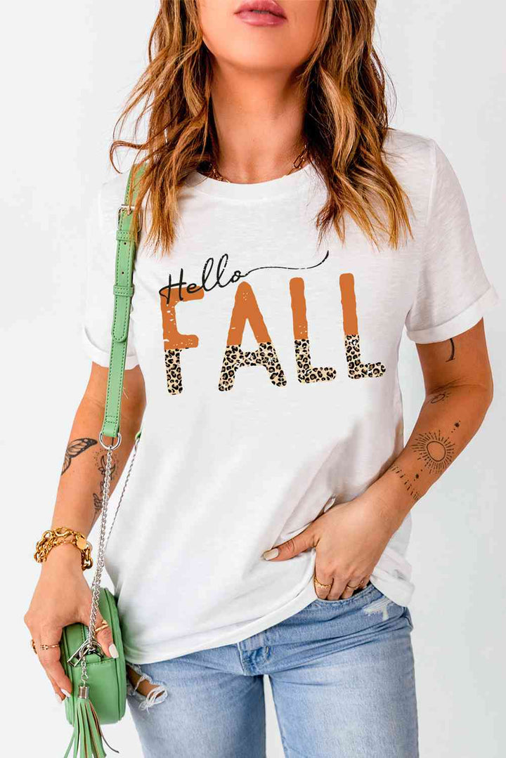 HELLO FALL Graphic Tee | 1mrk.com