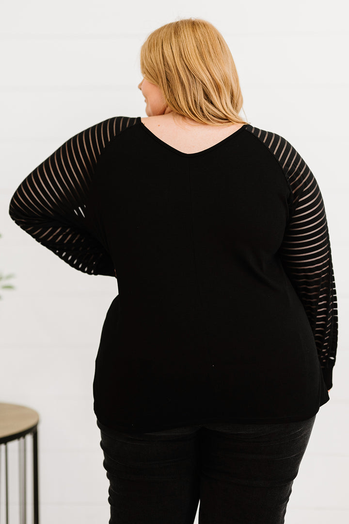 Plus Size MY FAVORITE COLOR IS CHRISTMAS LIGHTS Striped T-Shirt | Trendsi