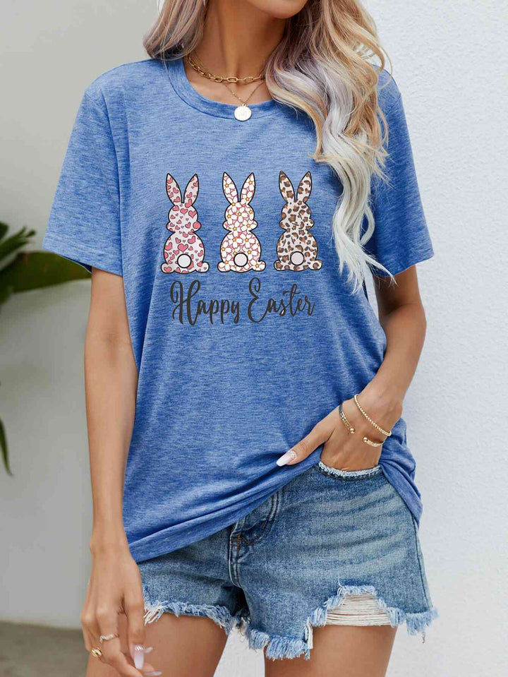 HAPPY EASTER Graphic Short Sleeve Tee | 1mrk.com