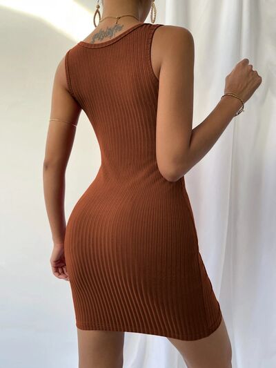 Ruched Square Neck Wrap Dress |1mrk.com