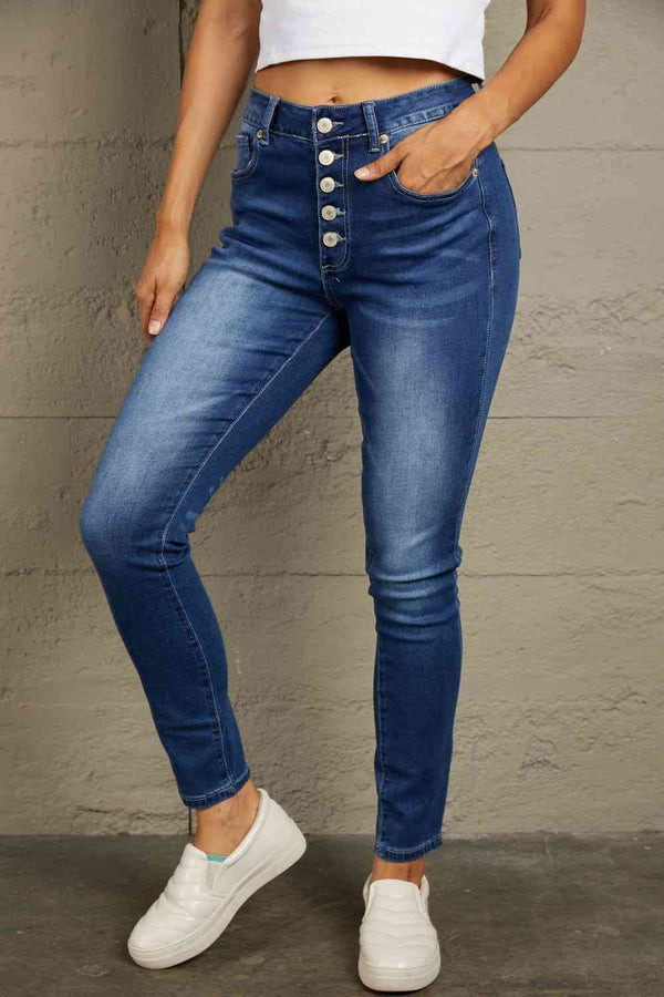 Baeful What You Want Button Fly Pocket Jeans | 1mrk.com