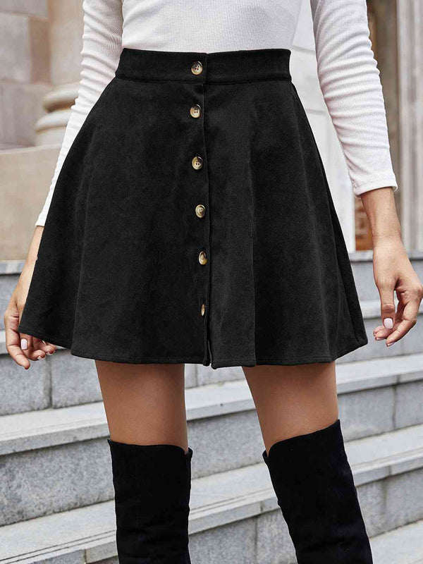 Button-Up Skirt |1mrk.com