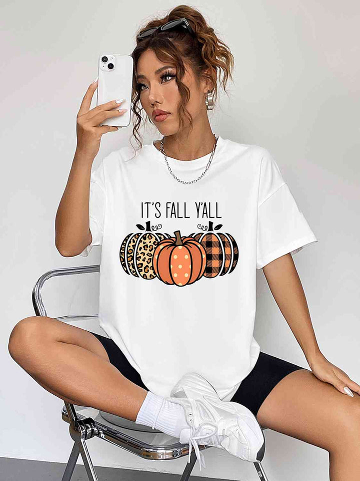 IT'S FALL Y'ALL Graphic T-Shirt | 1mrk.com