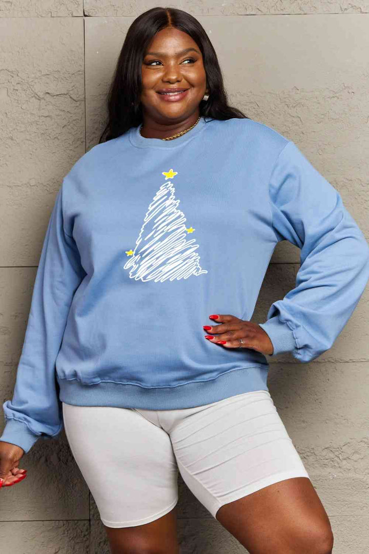 Simply Love Full Size Graphic Sweatshirt |1mrk.com